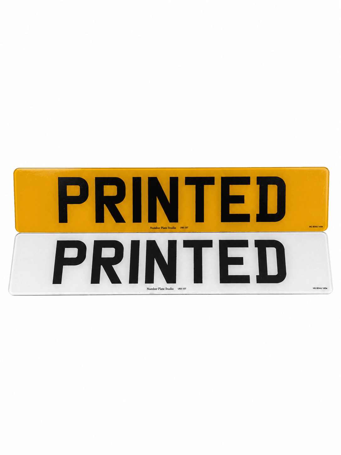 4D Number Plates