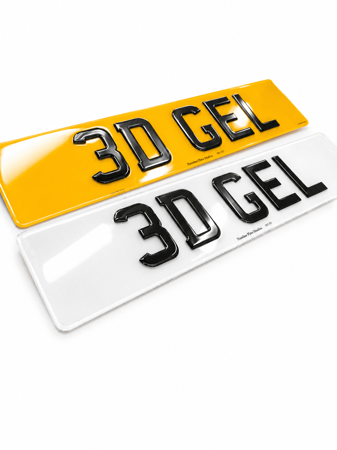 5D Gel Number Plates